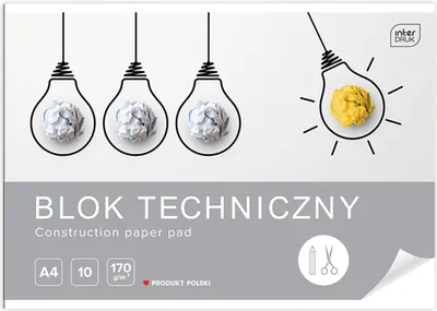 Zdjęcie produktu dla Blok Techniczny A3/10K Biały A'10 0012