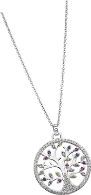Produktbild von LOTUS Silver Zirkonia Halskette Silber LP1896-1/1 Lebensbaum Damen JLP1896-1-1