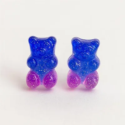 Immagine prodotto di Orecchini GB-38715 Blu/Rosa: Giocosi e Leggeri per Ogni Giorno KP38715
