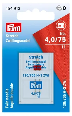 Produktbild von Prym 11549130, Nähmaschine, Dehnungsnadel, Metall, Silber, 1 Stück(e), Sichtverpackung