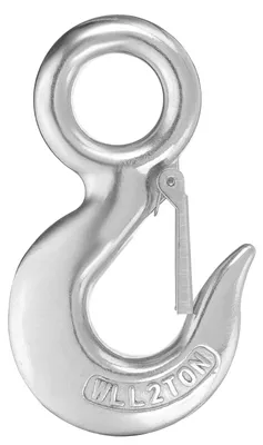 Glijhaken aus Edelstahl, 15-1/82 cm, 4409 kg Tragfähigkeit