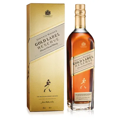 Image de Johnnie Walker GOLD LABEL Reserve 40% Vol. 0,7l en boîte cadeau