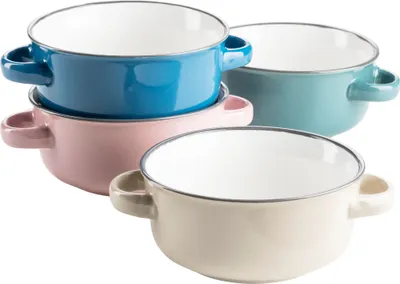 Produktbild von Suppentassen-Set, Steinzeug Suppentassen-Set, Steinzeug Maila Mäser