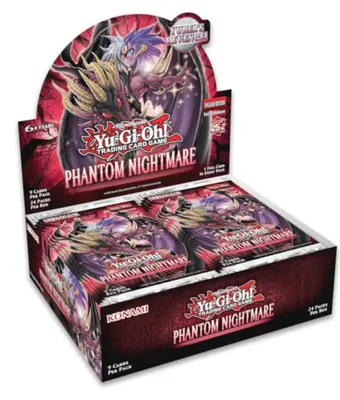 Produktbild von Yu-Gi-Oh! Phantom Nightmare Display Englisch – Booster Display mit 24 Packs