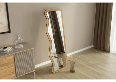 Image de Miroir Plein Pied - 50 x 160 cm - Naturel