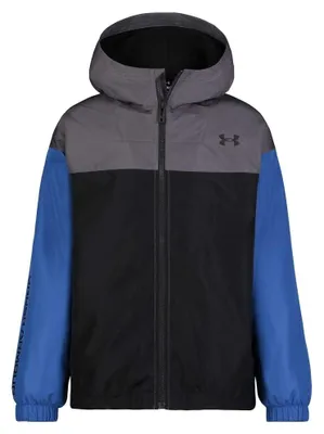 Produktbild von Under Armour - Windjacke für Kinder GT41369 (122) (Tech Blau/Schwarz), KI-generiertes Bild