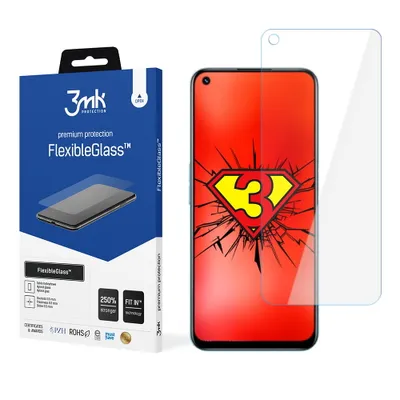 Produktbild von 3mk Display Hybridglas FlexibleGlass für Realme Narzo 50 0,3mm 7H