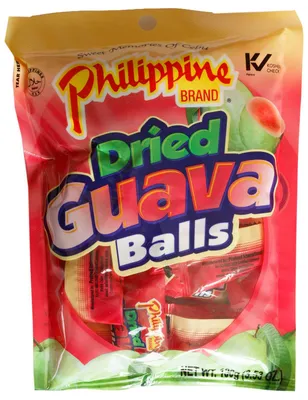 Produktbild von Philippine- getrocknete kandierte Guave Fruchtkügelchen 100 gr.