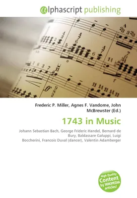 Produktbild von 1743 in Music