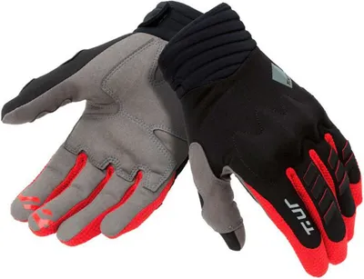 Produktbild von T.UR g-six Sommerhandschuhe schwarz rot mit europäischer  größe XXXL