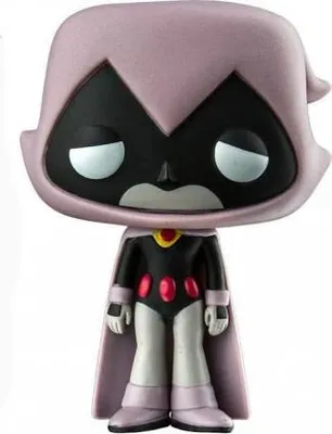 Produktbild von FUNKO POP CULTURE TEEN TITANS GO RAVEN GRAU LIMITIERTE FIGUR NEU!  Funko