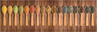 Zdjęcie produktu dla Kuchenny dywanik podłogowy Spoons, 60x300 cm
