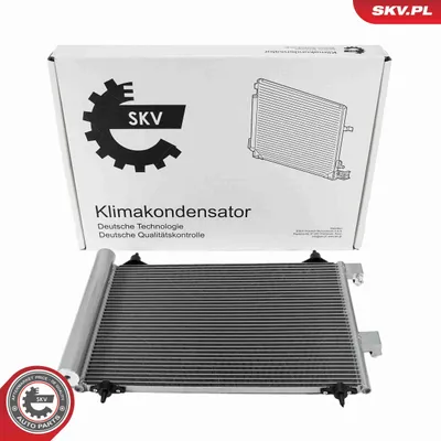 Produktbild von ESEN SKV 86SKV171 Kondensator Klimaanlage Klimakondensator passend für PEUGEOT 307 CC (3B) +Trockner