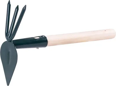 Obrázek produktu pro Motyka H004/250, špičatá, třízubá, s násadou