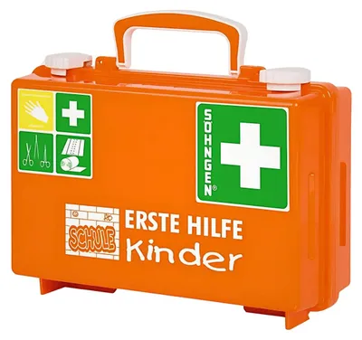 Produktbild von SÖHNGEN Erste-Hilfe-Koffer QUICK-CD Kombi SCHULE orange