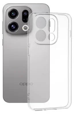 Zdjęcie produktu dla Techsuit – Clear Silicone silikonowe etui do Oppo Find X9 – transparentne