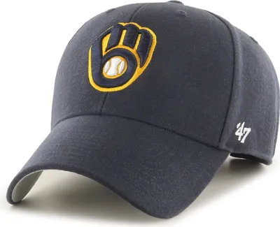 Produktbild von 47 Brand Relaxed Fit Cap - MLB Milwaukee Brewers navy