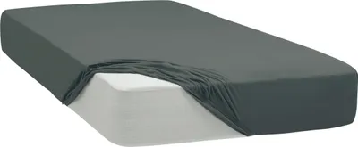 Produktbild von Spannbettlaken Jersey Spannbetttuch 100% Baumwolle Bettlaken Spannbettuch Laken 28 Farben, Größe:70 x 140 cm, Farbe:Vanille Gelb