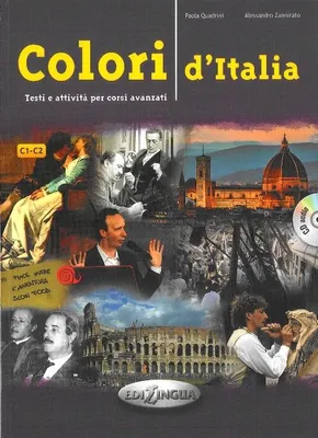 Produktbild von Quadrini, P: Colori d'italia Podrecznik +  CD