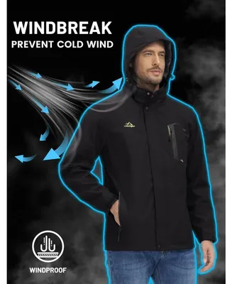 Productafbeelding van Herren outdoorjas, lichtgewicht, waterafstotend, zwart