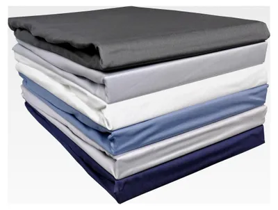 Produktbild von Spannbettlaken Mako Satin 100x200 / 150x200 / 180x200 cm in vielen Farben, Farbe: Anthrazit, Größe: 100x200 cm