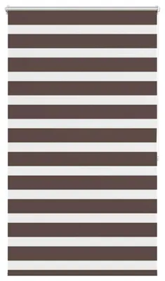 Zdjęcie produktu dla Roleta podwójna 100 x 175 cm brązowa