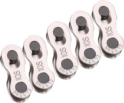 Obrázek produktu pro 5 párů robustních rychloupínacích článků řetězu pro 8/9/10rychlostní kola