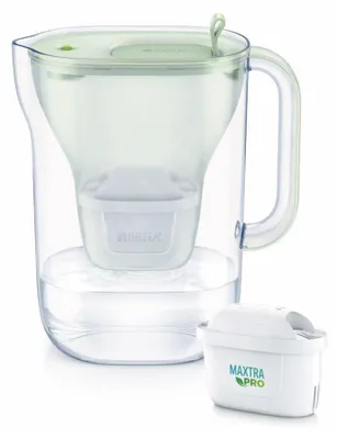 Produktbild von BRITA Style eco 2,4 L grüne Wasserfilter-Kanne + Maxtra PRO All-in-1-Kartusche