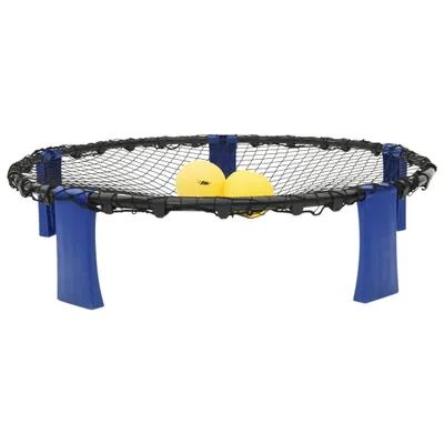 Zdjęcie produktu dla vidaXL Zestaw Roundnet z 3 piłkami i pompką Ø90x20 cm