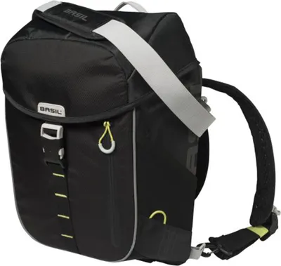 Produktbild von Basil Einzelt. Miles Daypack, 14L, Black Lime