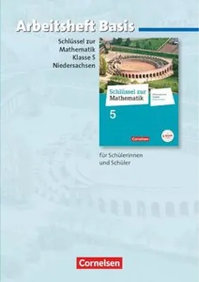 Produktbild von Schlüssel zur Mathematik 5. Schuljahr - Differenzierende Ausgabe Niedersachsen - Arbeitsheft Basis mit eingelegten Lösungen