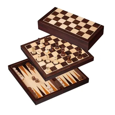 Produktbild von Philos Schach-/Dame-/Backgammon-Kassettenfeld 30 mm, Königshöhe 63 mm