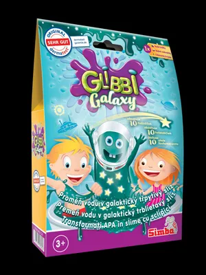 Obrázok produktu pre Glibbi Galaxy Slime Sliz s hviezdičkami