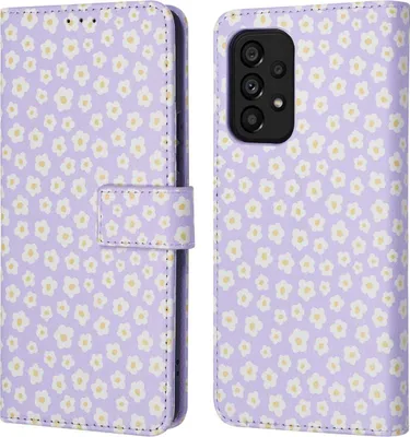 Image de imoshion Bibliothèque design pour le Samsung Galaxy A53 - White Daisy