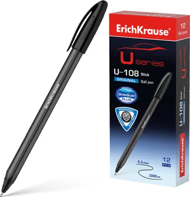 Produktbild von Kugelschreiber U-108 Original 0,3mm 12er Pack Schwarz