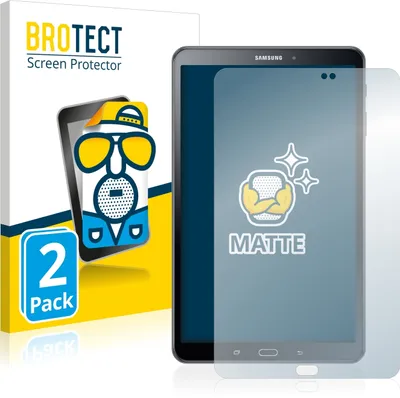Produktbild von 2x BROTECT Schutzfolie für Samsung Galaxy Tab A 10.1 2016 Displayschutz Displayschutzfolie Folie Matt Entspiegelungsfolie