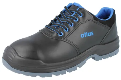 Produktbild von ATLAS Anatomic Bau 560 Herren Halbschuhe S3 schwarz Glattleder - Größe: 41