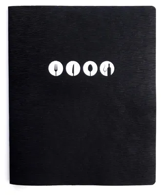 A5 Menühalter 190x235 mm, schwarz, Aluminium