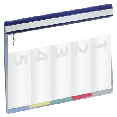 Obrázok produktu pre Durable Divisoflex, Modrá, PVC, 150 listy, A4