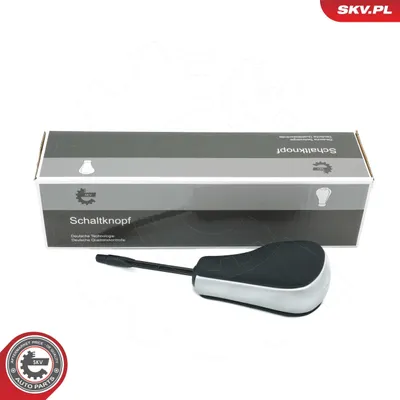Obrázok produktu pre ESEN SKV hlavica radiacej páky, strieborná kožená hlavica pre BMW 3 Sedan (E46), 1 Hatchback (E87), 3 Touring (E46), 3 Coupé (E46), 3 Cabrio (E46), 3 Coupé