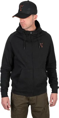 Obrázok produktu pre Fox Collection LW Hoody Pánska mikina (čierna/oranžová) Veľkosť 2XL