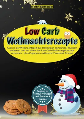 Produktbild von Low Carb Weihnachtsrezepte