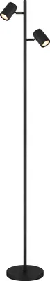 Produktbild von Globo Lighting Stehleuchte Metall schwarz matt, 2x GU10 LED