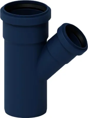 Obrázek produktu pro Poloplast POLO-KAL NG, odbočka, DN 75, 50, 45, 1 ks.