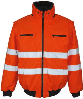Produktbild von MASCOT 00535-880-14-M, Jacke, Unisex, Orange, M, 100 cm, Polyester