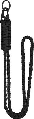 Produktbild von Tragbares geflochtenes Schlüsselband für Outdoor-Aktivitäten, strapazierfähiges Paracord-Schlüsselband mit Schnalle, starkes Seil zum Aufhängen für Schlüsselanhänger, Halskette, Ausweishalter, Pfeifenband