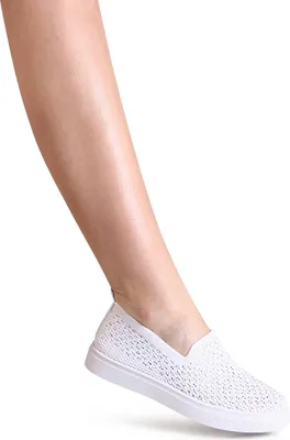 Produktbild von topschuhe24 Damen Glitzer Halbschuhe Light Slipper, Farbe:Weiß, Größe:38 EU