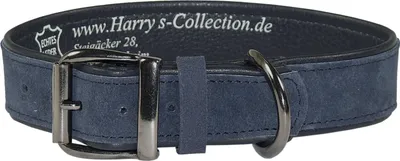 Produktbild von Hundehalsband aus feinstem Leder in vielen Farben von 28-48 cm