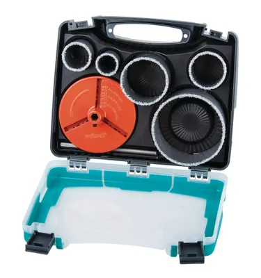 Obrázek produktu pro Wolfcraft sada děrovek sanita ø33,43,53,68,103mm 5424000