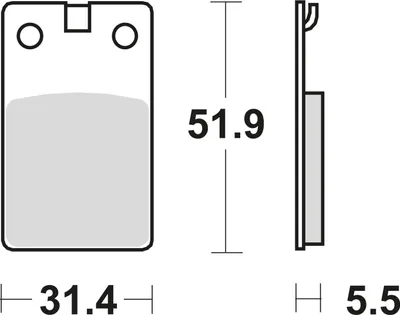 Immagine prodotto di TRW Pastiglie freno Trw Sinter Mcb 564 Sr